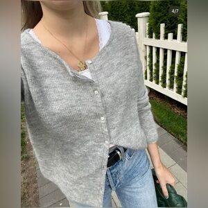 Sezane Gaspard silver Grey